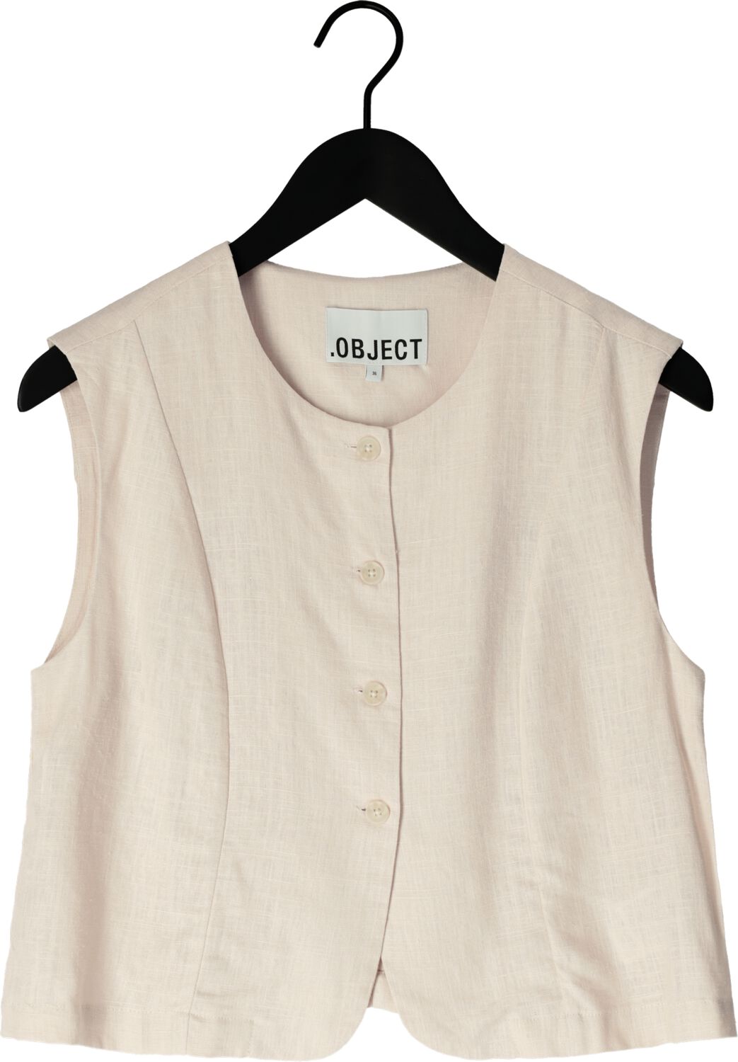 OBJECT Dames Blazers Objaya S l Re Vest 138 Beige