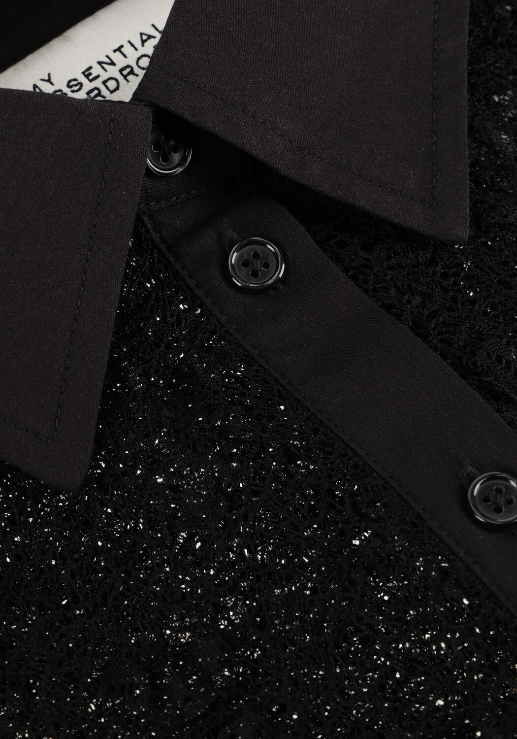 Zwarte MY ESSENTIAL WARDROBE Blouses RITAMW SHIRT - large