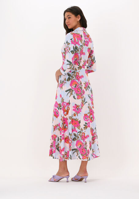 Roze Y.A.S. Maxi jurk YASSAVANNA LONG SHIRT DRESS - large