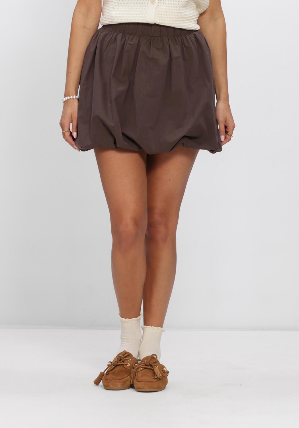 Bruine YDENCE Minirok SKIRT IZZY - large