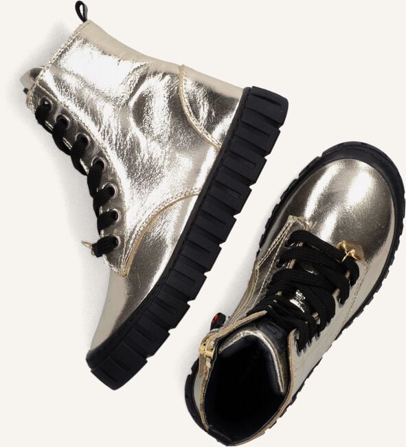 Gouden JOCHIE & FREAKS Veterboots NIKKI Gouden JOCHIE & FREAKS Veterboots NIKKI - large