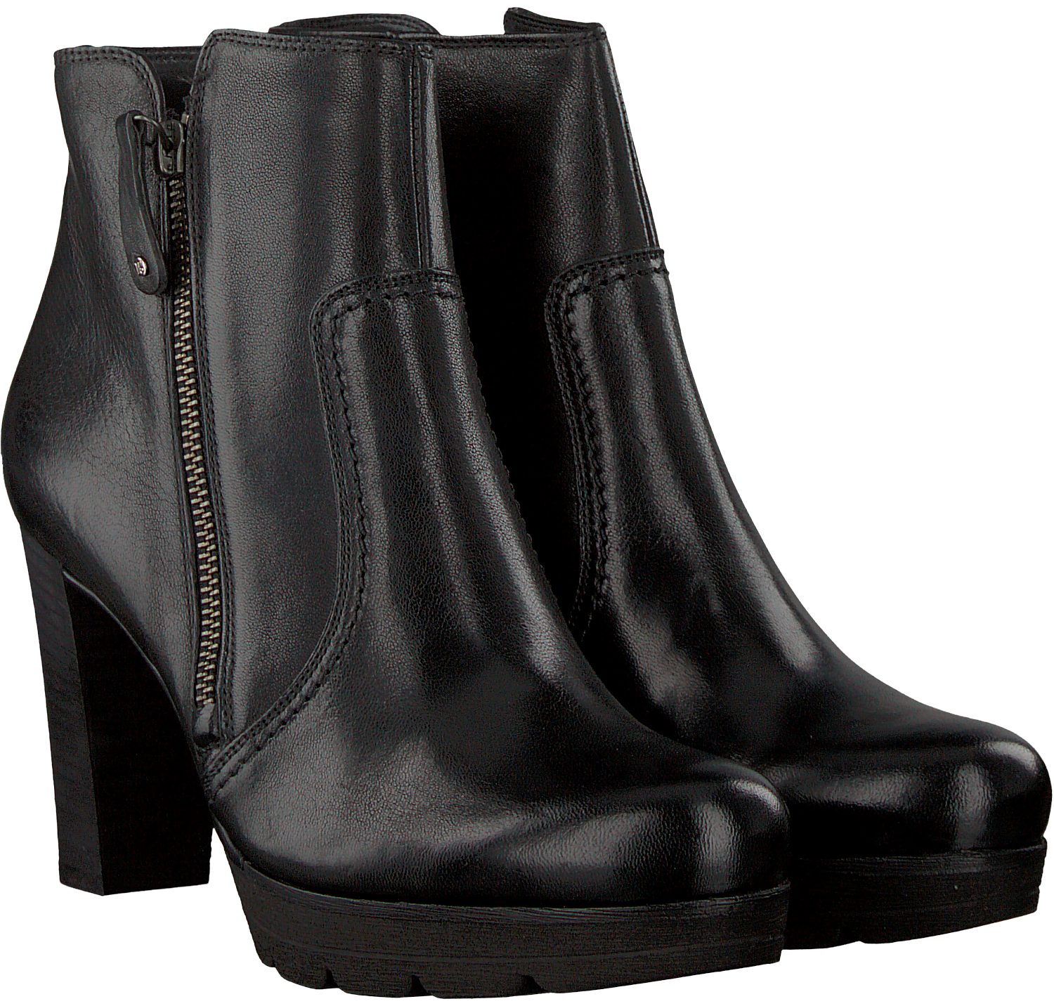 Zwarte PAUL GREEN Enkellaarsjes 9384 | Omoda Zwarte PAUL GREEN Enkellaarsjes 9384 | Omoda