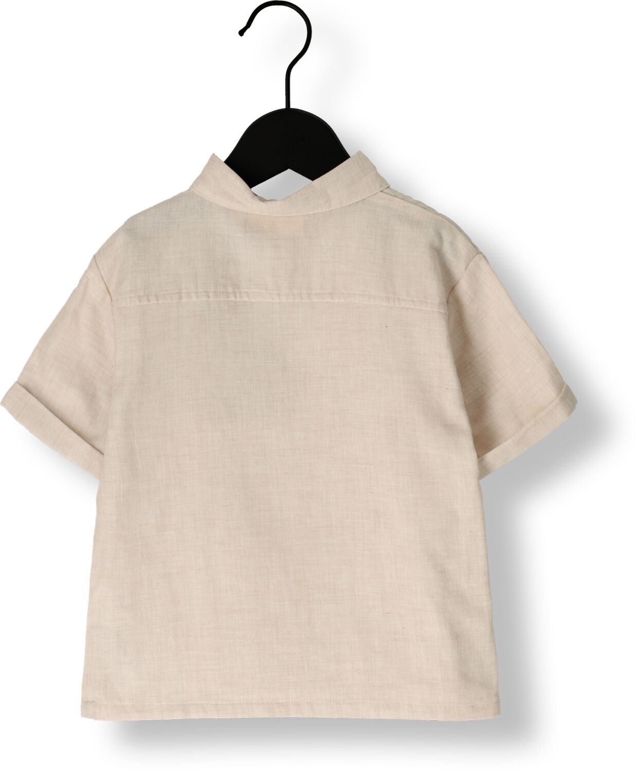 LIL' ATELIER Jongens Overhemden Nmmtarou Ss Loose Shirt Lil Ecru