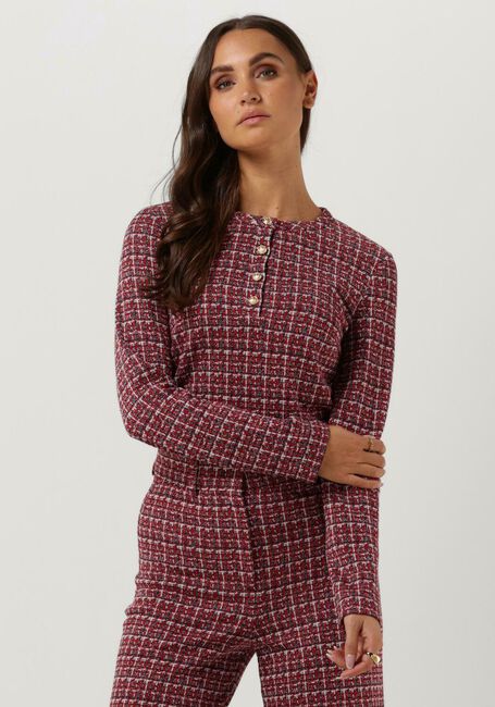 Rode VANILIA  TARTAN TWEED LONGSLEEVE - large
