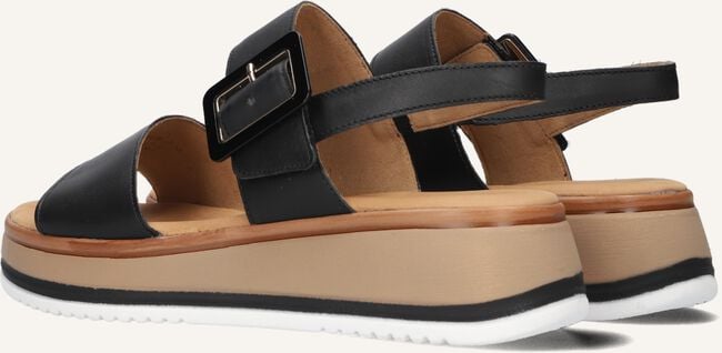 Zwarte GABOR Platte sandalen 744.4 Zwarte GABOR Platte sandalen 744.4 - large