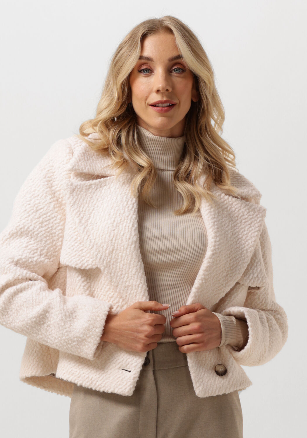 Bruuns Bazaar Elegant Gazania Novis Jacket Beige Dames