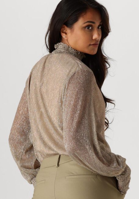 Beige MOS MOSH Blouses XIMENA GLAM LS BLOUSE - large