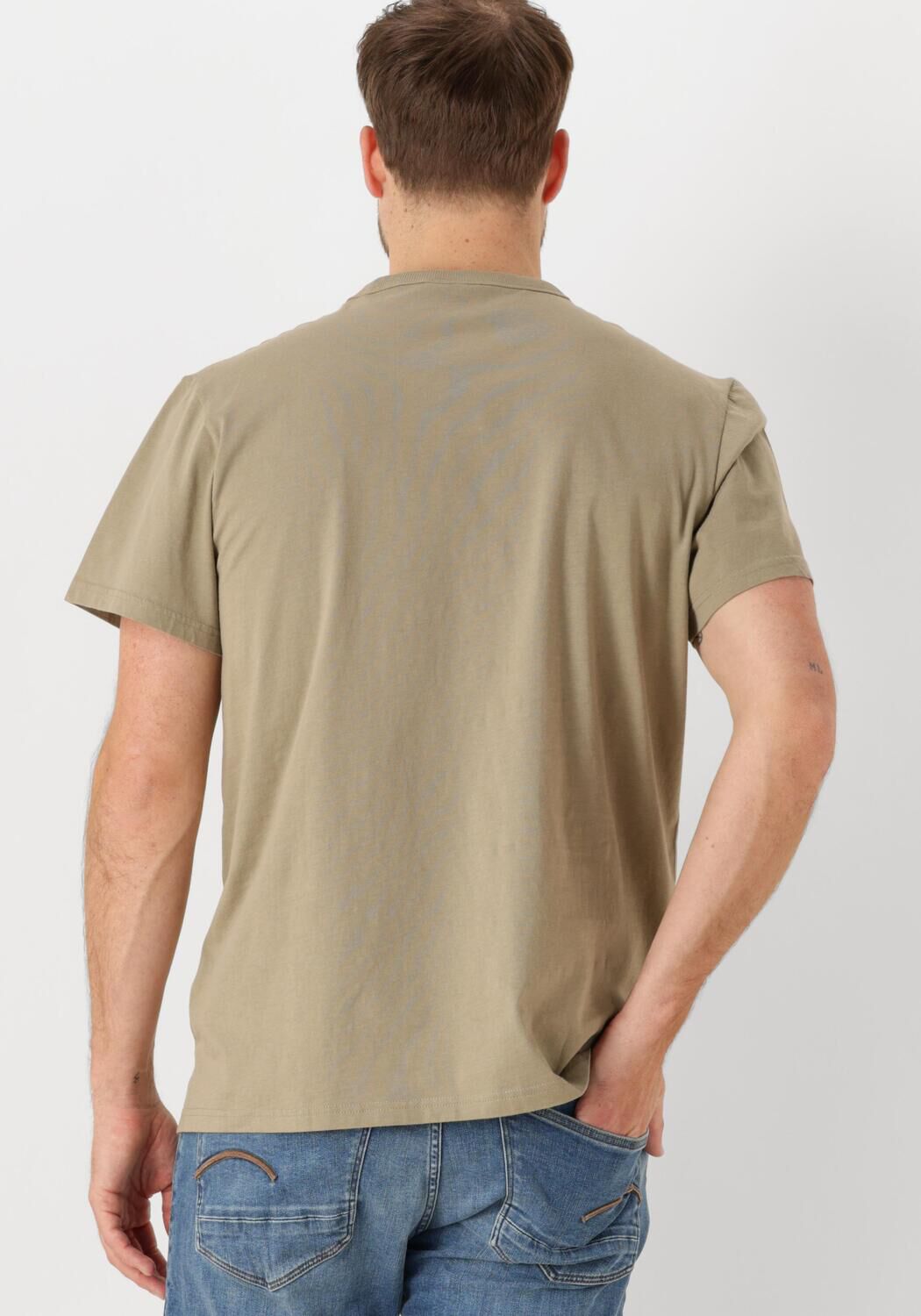 G-STAR RAW Heren Polo's & T-shirts Nifous R T Groen