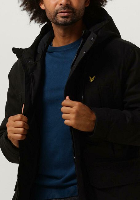 Zwarte LYLE & SCOTT Parka's MICROFLEECE PARKA 2.0 - large