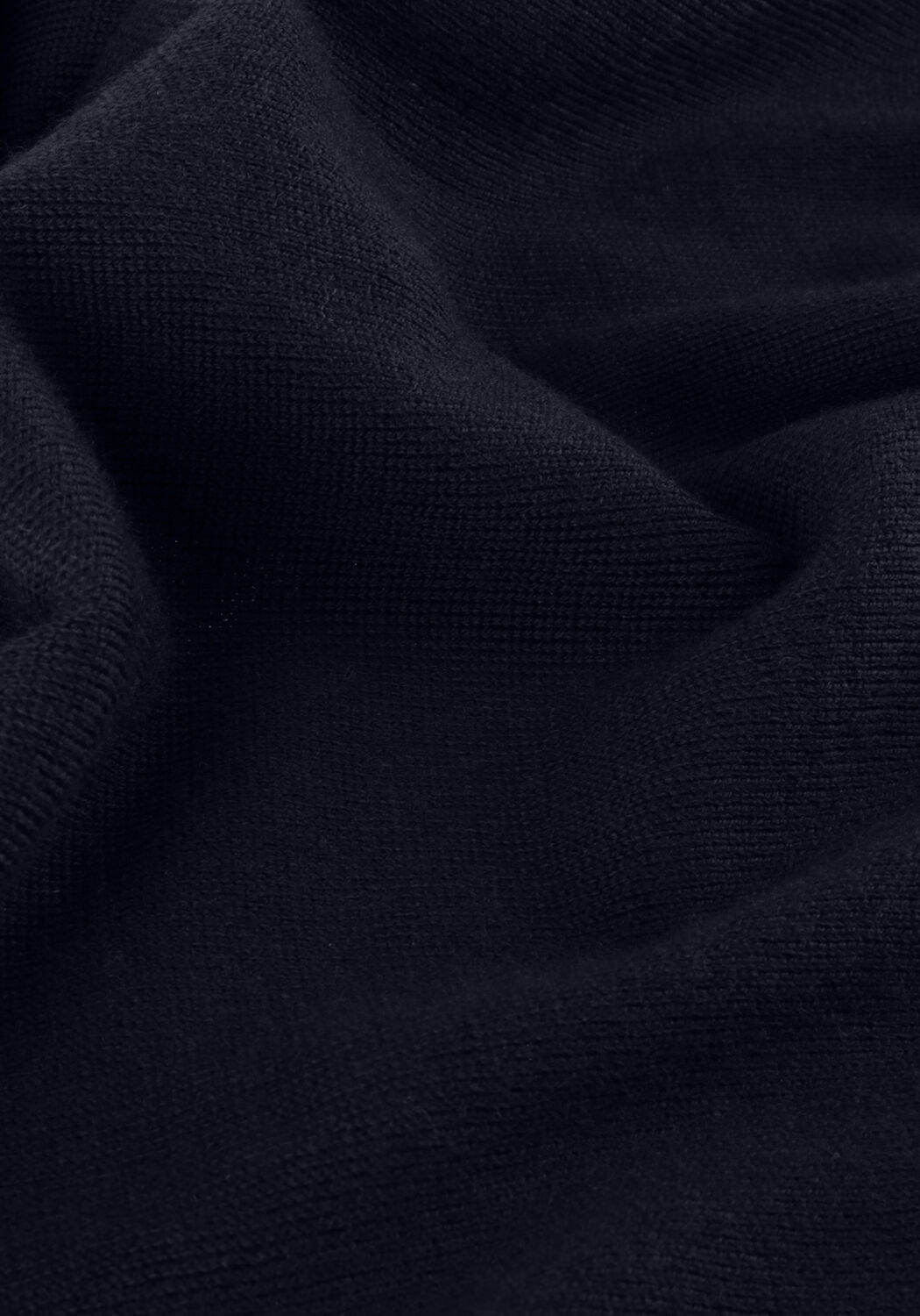 Donkerblauwe CALVIN KLEIN Trui MERINO QUARTER ZIP - large