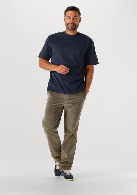 Donkerblauwe THE GOODPEOPLE T-shirt TAKI - large