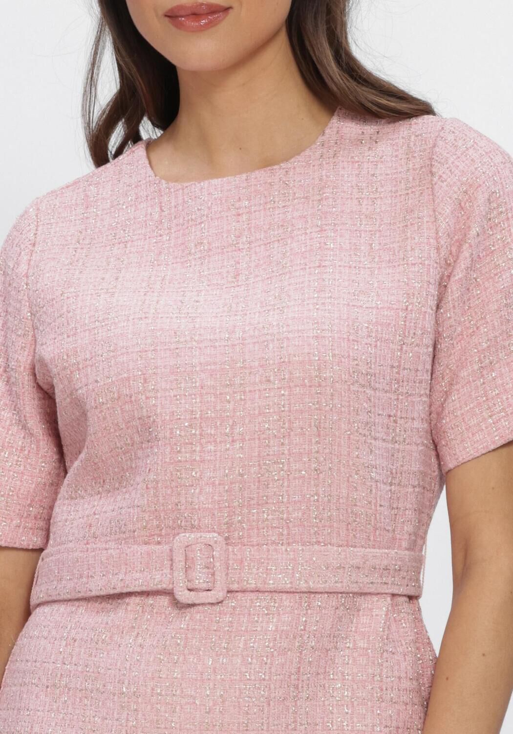 Roze FREEBIRD Jurken F-WV-BOUCLE-GOLD-26-1 - large