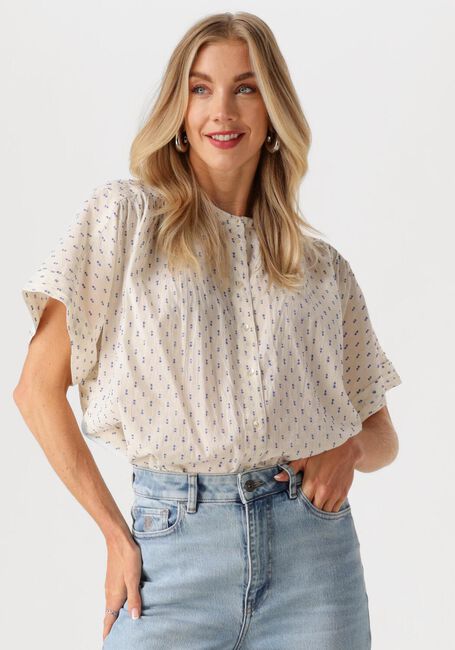 Ecru BY-BAR Blouses ALEX DOTS BLOUSE - large