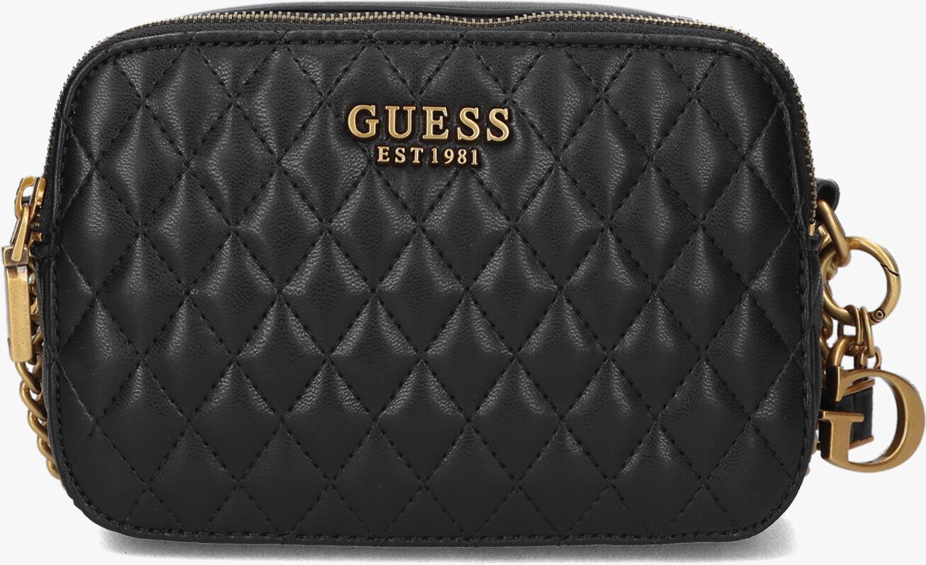 Zwarte GUESS Schoudertas MAILA CAMERA BAG Omoda