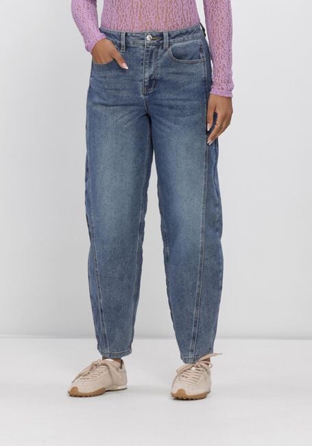 Blauwe OBJECT Jeans OBJMIU IVY BARREL JEANS - large