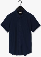 Blauwe DSTREZZED Casual overhemd SHIRT BUTTON DOWN S/S MELANGE PIQUE