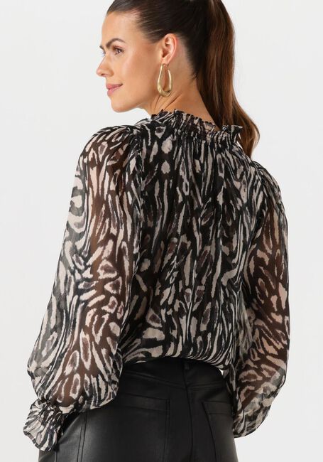Witte NEO NOIR Blouses LEIA ABSTRACT LEO BLOUSE - large