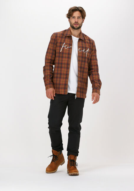 Bruine FORÉT Overshirt ROUGH OVERSHIRT Bruine FORÉT Overshirt ROUGH OVERSHIRT - large