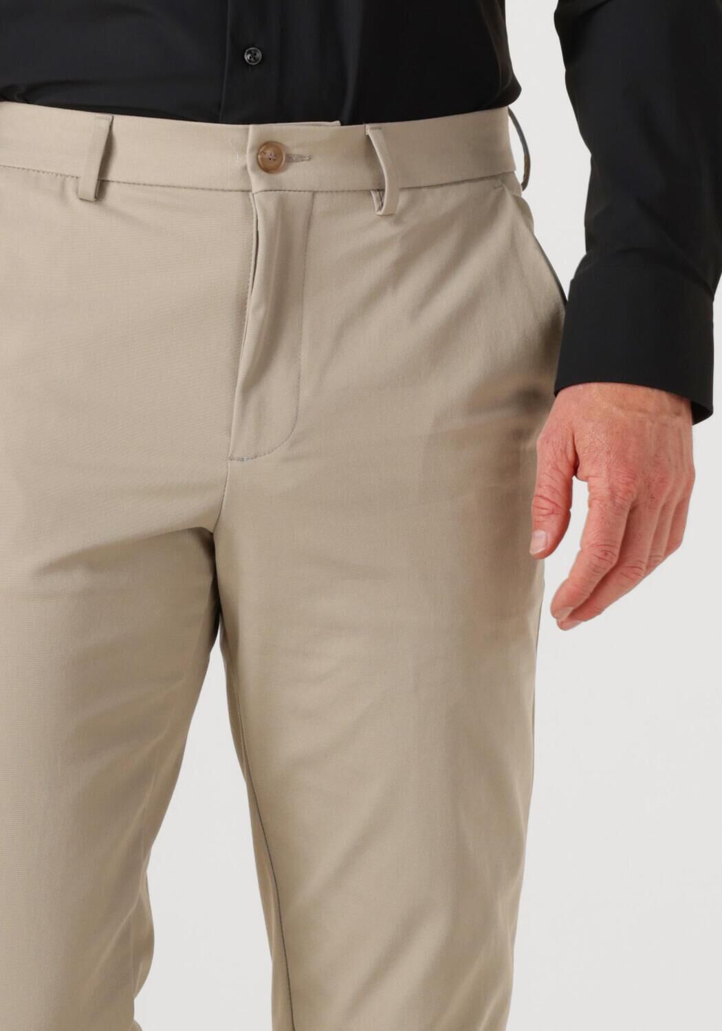 BOSS BLACK Heren Broeken Kaiton Beige