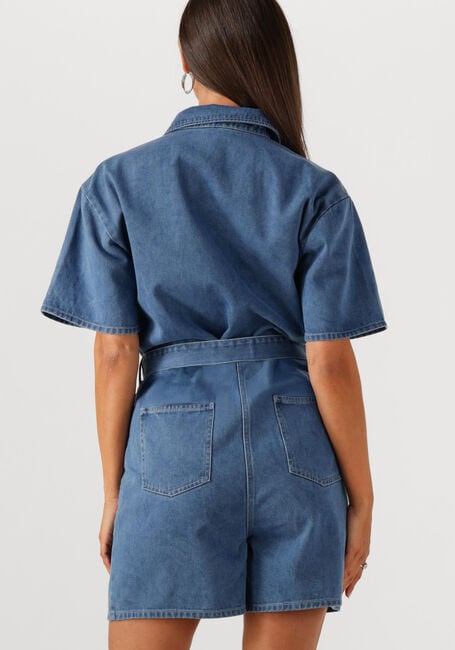 Blauwe MODSTRÖM Playsuits NAOMOMD SOLID PLAYSUIT - large