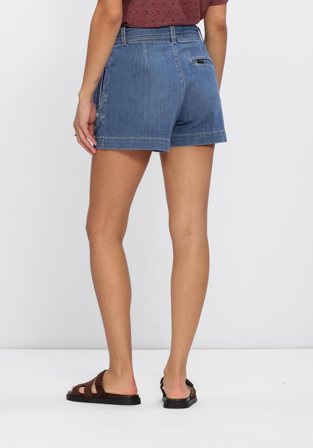 Blauwe LEE Shorts SHORT WITH BOW FULL - large