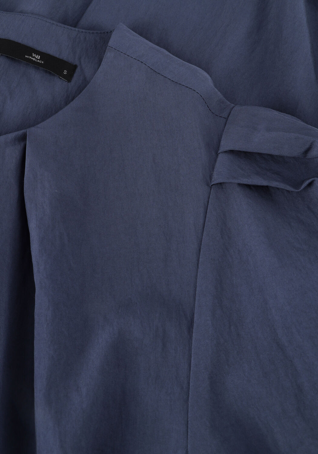 Grijze WITHBLACK Maxi jurk WBLADDISON 3/4 SLEEVE DRESS - large