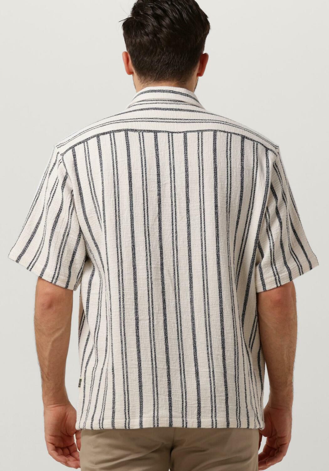 WOODBIRD Heren Overhemden Wbsunny Knipe Shirt Gebroken Wit