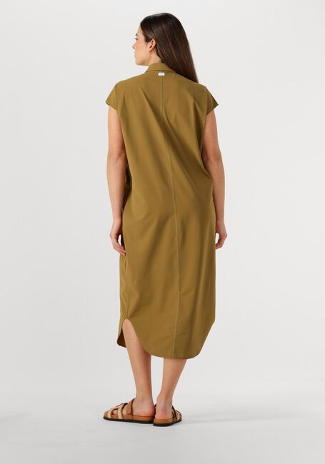 Khaki PENN & INK Maxi jurk DRESS - large
