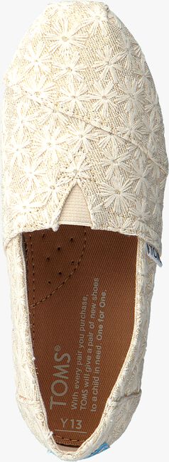 Beige TOMS Instappers CLASSIC KIDS - large
