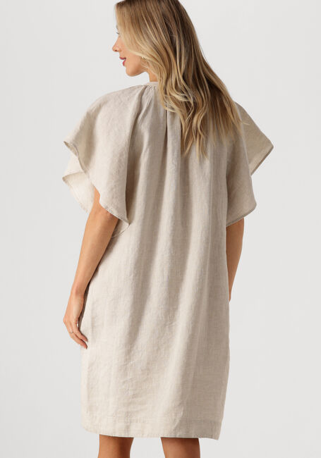 Zand BY-BAR Mini jurk VINA LINNEN DRESS - large