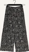 Zwarte JUST FEMALE Wijde broek STRONG PANTS Zwarte JUST FEMALE Wijde broek STRONG PANTS - medium
