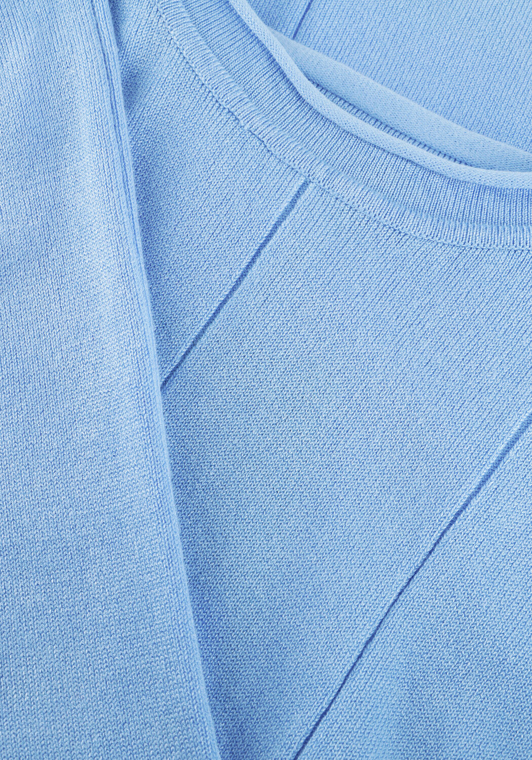 Lichtblauwe BRUUNS BAZAAR Top ANEMONEBBGLIANDRA KNIT - large