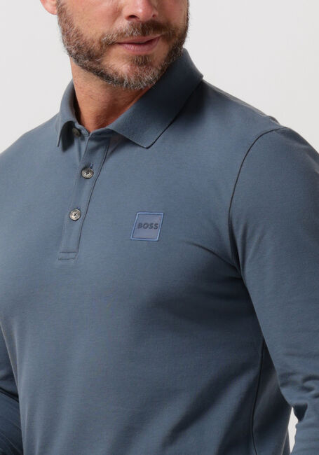 Blauwe BOSS ORANGE Polo PASSERBY - large