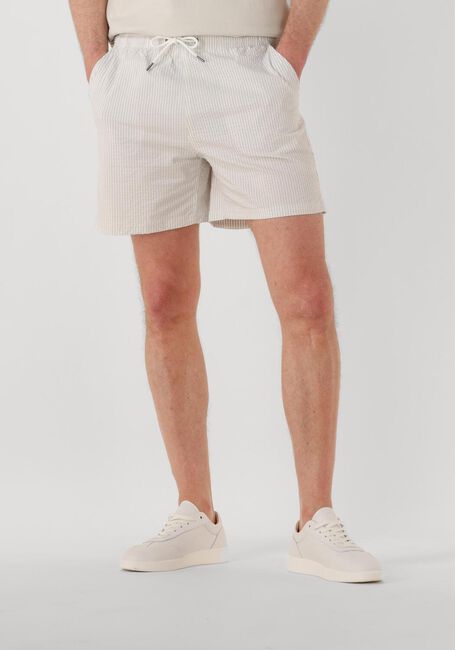 Gebroken wit PROFUOMO Zwembroeken SWIMSHORT STRIPE - large