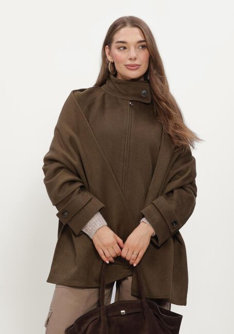 Groene NEO NOIR Jack PAIGE WOOL JACKET - large