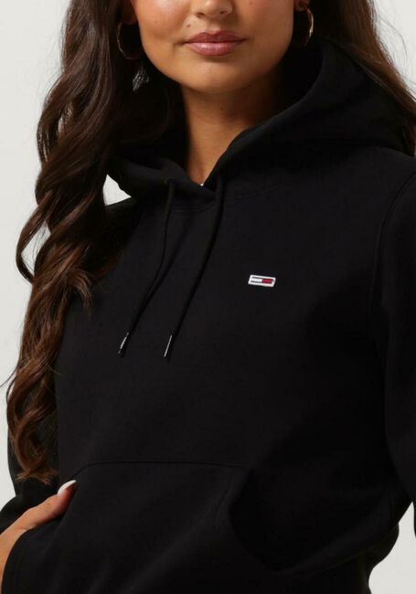 Zwarte TOMMY JEANS Trui TJW REGULAR FLEECE HOODIE - large