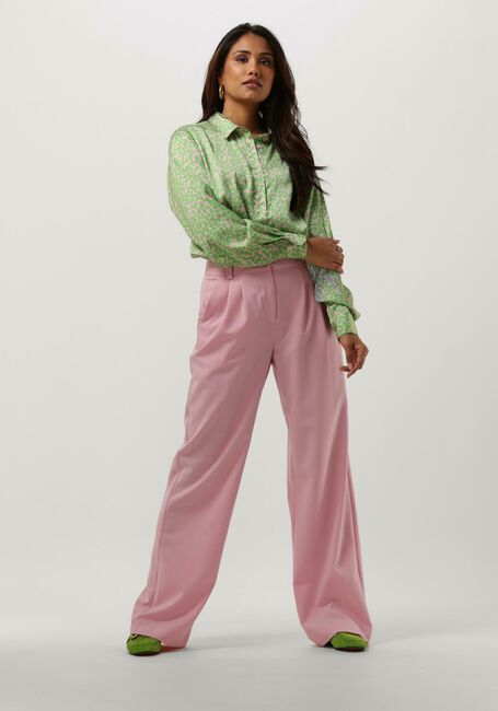 Groene MODSTR&Ouml;M Blouses CLARKE PRINT SHIRT - large