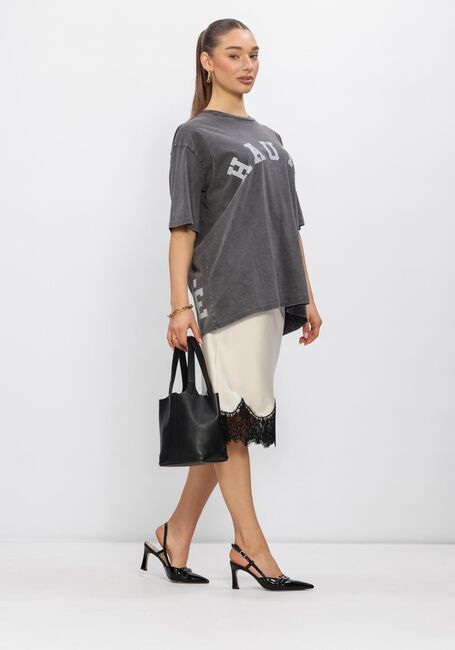 Zwarte HAUTE L'AMITI&Eacute; Tops & T-shirts NOMA ACID CURVE LOGO TEE - large