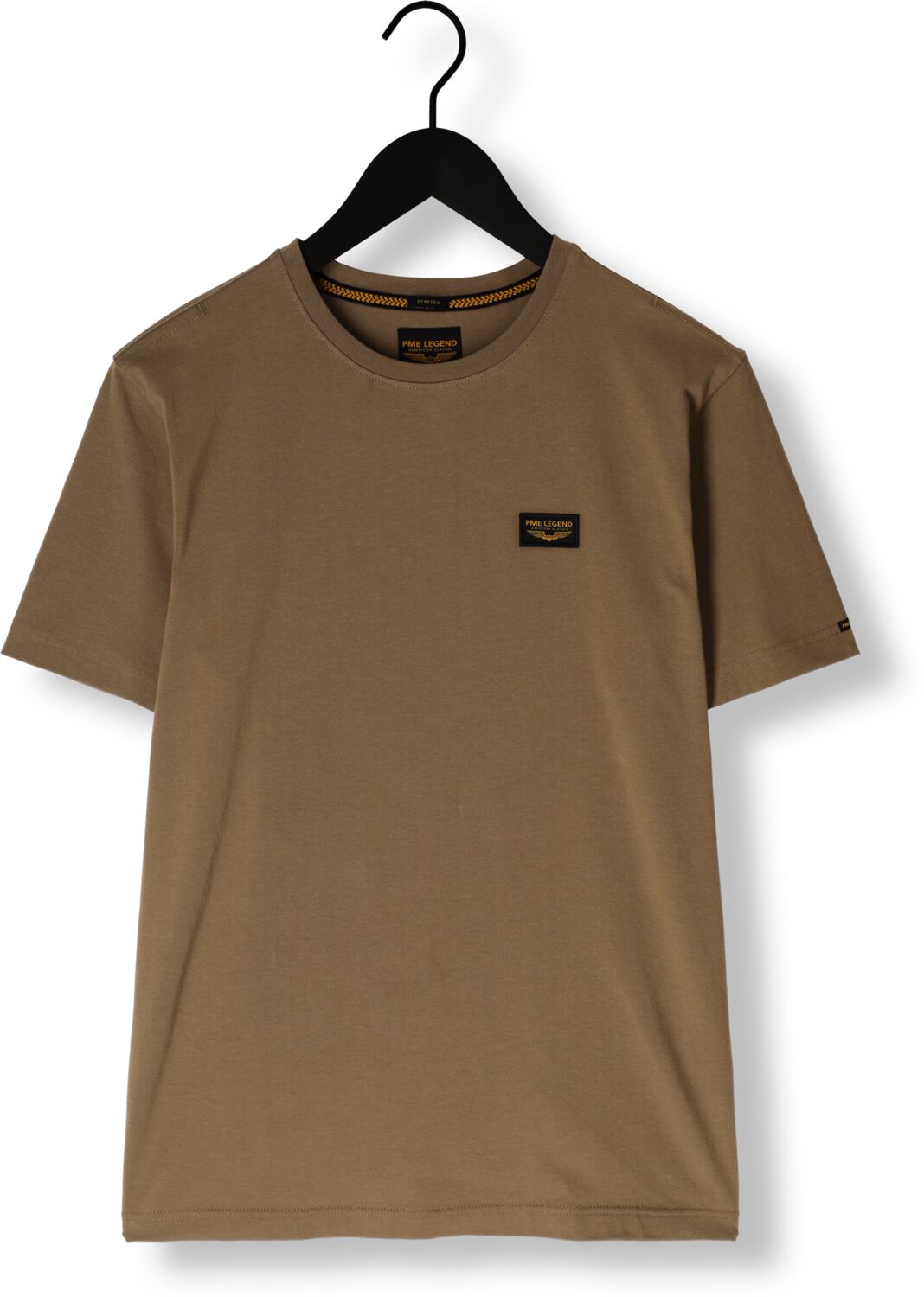 PME LEGEND Heren Polo's & T-shirts Short Sleeve R-neck Guyver Tee Groen