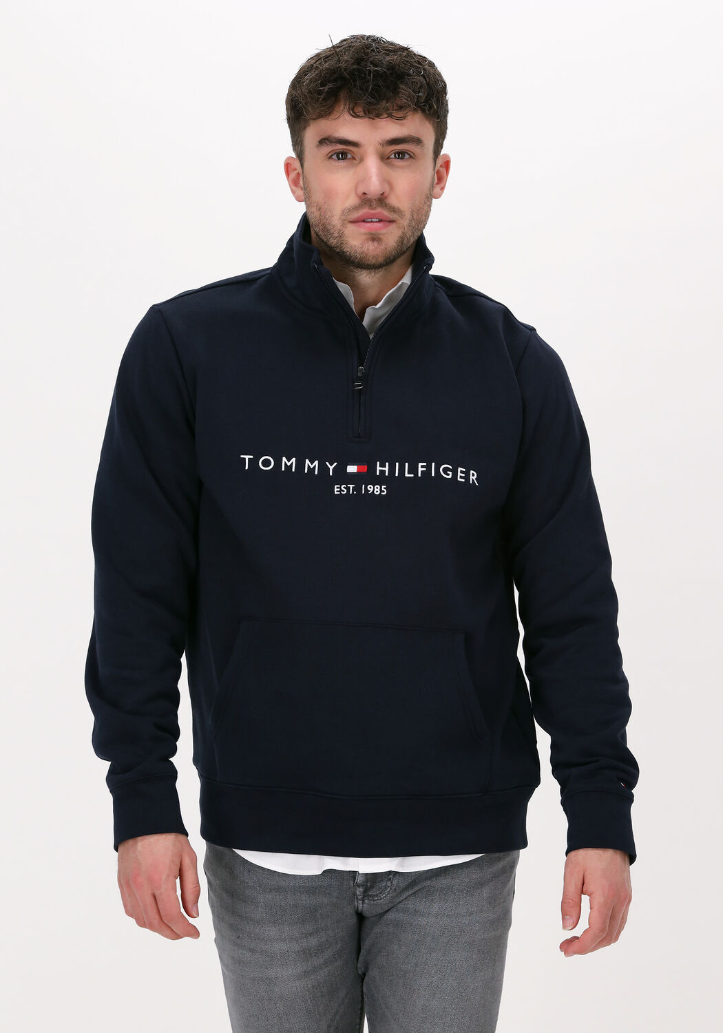 tommy hilfiger sweater donkerblauw