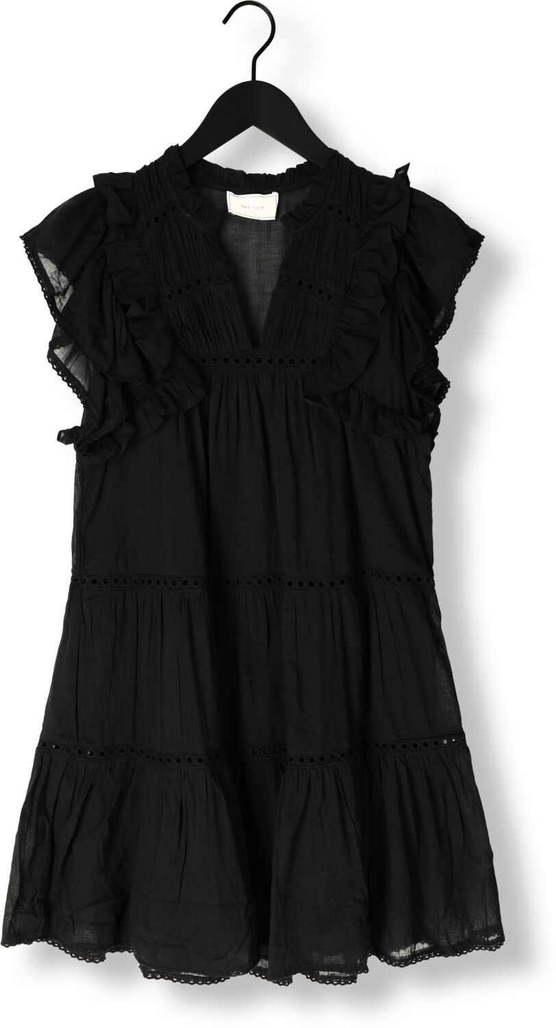 NEO NOIR Dames Jurken Jamma S Voile Dress Zwart