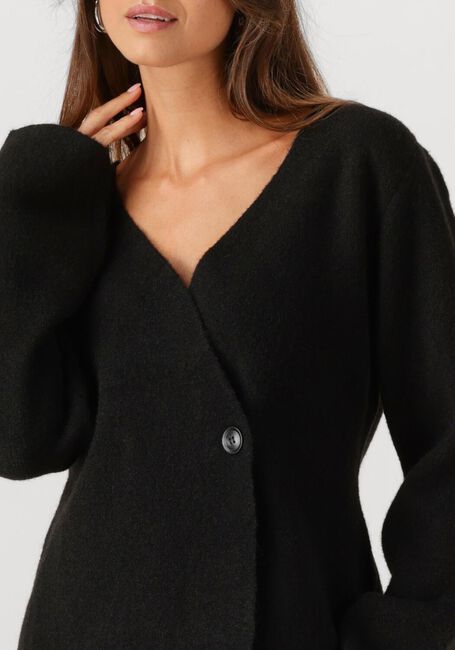 Zwarte NEO NOIR Vest MARIE LOUISE KNIT CARDIGAN - large