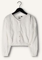 Witte INDIAN BLUE JEANS Blouses CROPPED SHIRT LONGSLEEVE Witte INDIAN BLUE JEANS Blouses CROPPED SHIRT LONGSLEEVE - medium