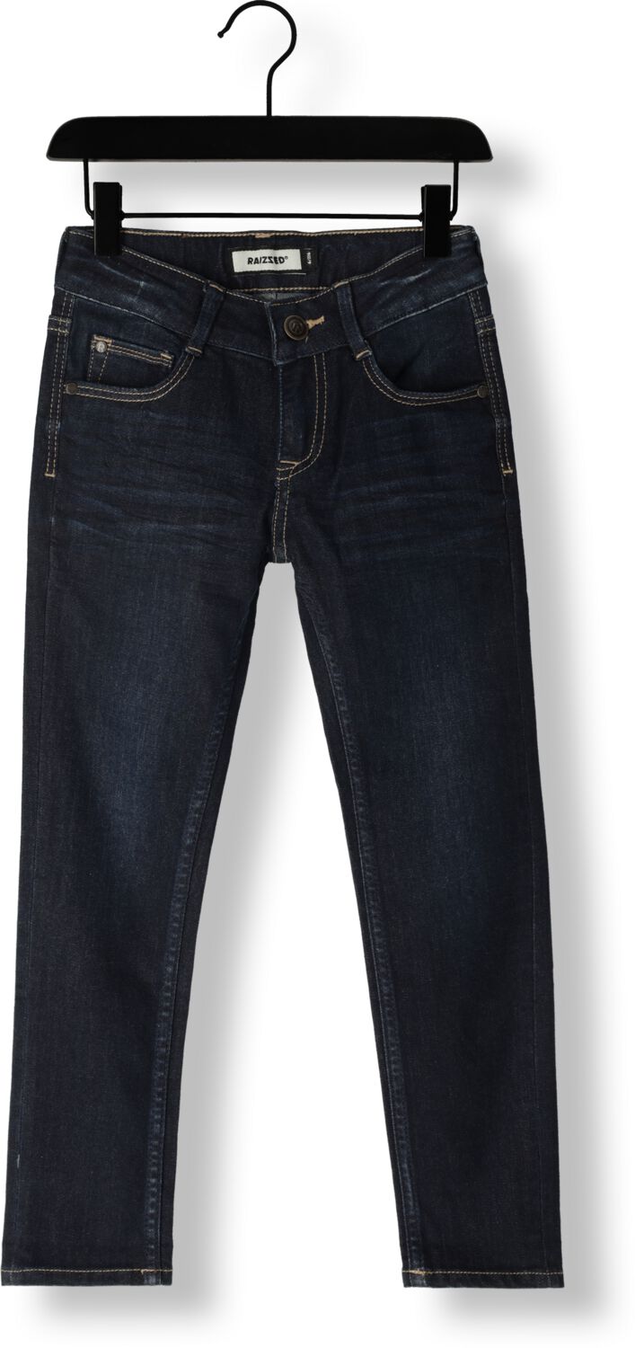 Raizzed slim fit jeans dark blue denim Blauw Jongens Stretchdenim Effen 140
