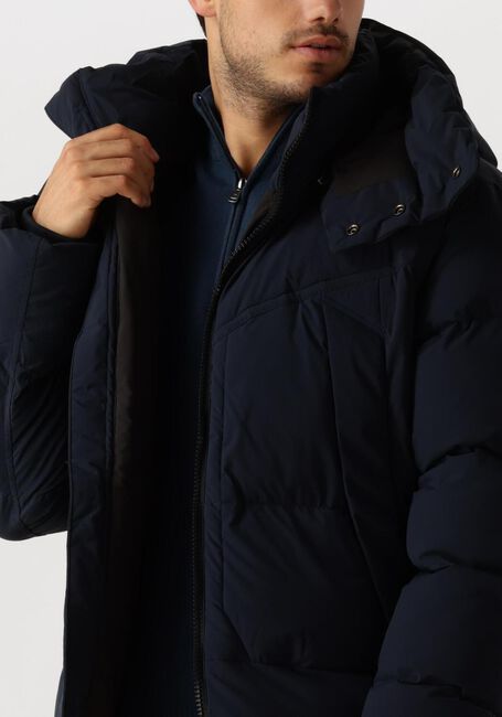 Donkerblauwe G-STAR RAW Gewatteerde jas G-WHISTLER PDD HDD JKT 2.0 - large