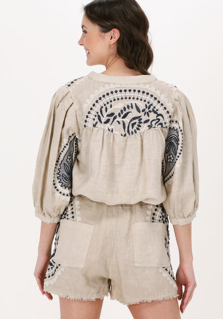 Zand GREEK ARCHAIC KORI Blouses SHORT SLEEVE BLOUSE PAISLEY - large