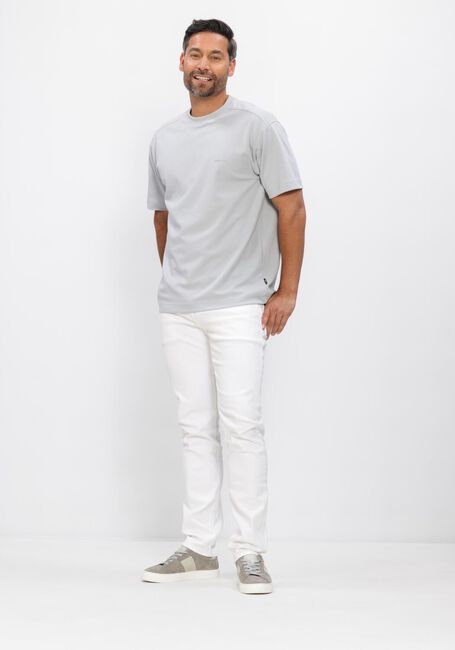 Lichtgrijze GENTI Polo T-SHIRT SS 1227 - large