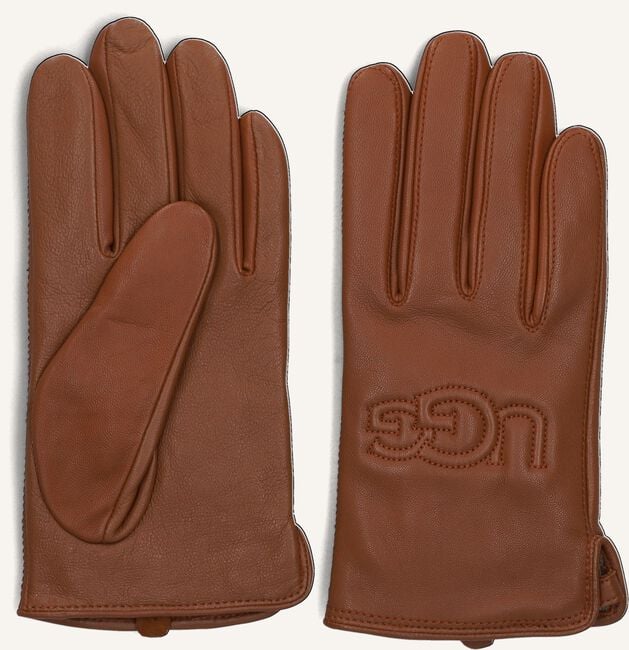 Cognac UGG Handschoenen SHORTY LOGO GLOVE Cognac UGG Handschoenen SHORTY LOGO GLOVE - large