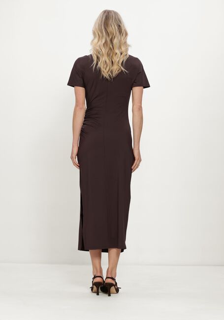 Bruine ROSEMUNDE Midi jurk BRIDGET - large