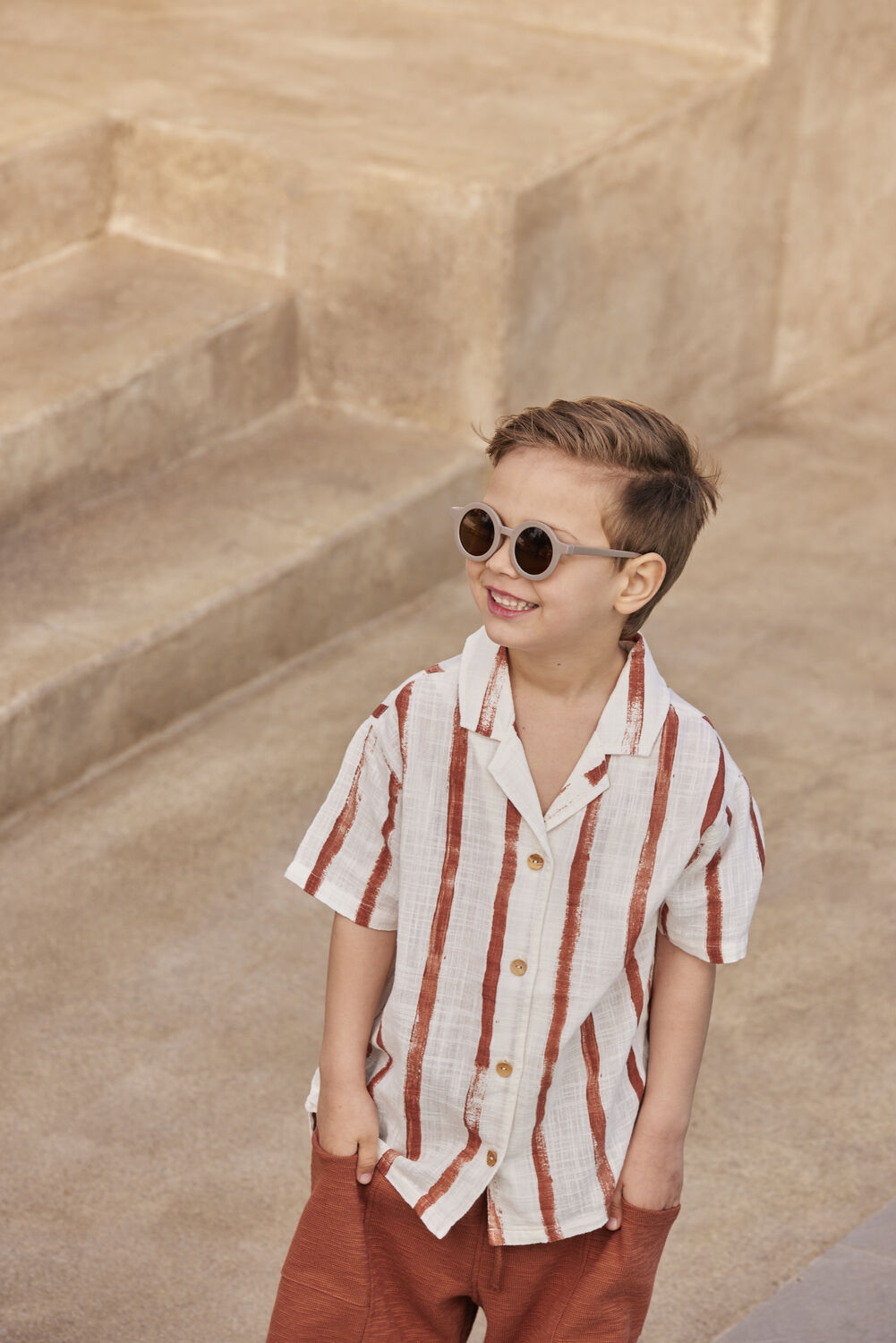 Rode PLAY UP Casual overhemd PRINTED WOVEN SHIRT - large